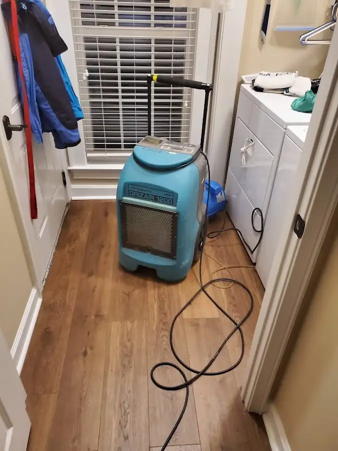 Commercial dehumidifier deployed for Crawl Space Restoration in Kiryas Joel